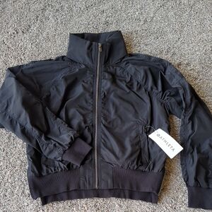 Athleta Jetset Bomber Jacket - Black S